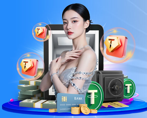 Hình ảnh quảng cáo của t888 hiển thị nền tảng và các lợi ích