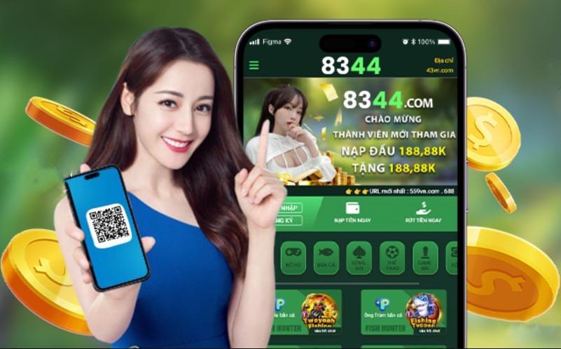 Hình ảnh quảng cáo của t888 hiển thị nền tảng và các lợi ích