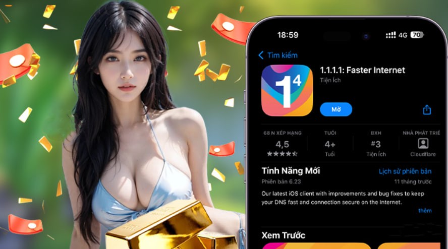 Hình ảnh quảng cáo của t888 hiển thị nền tảng và các lợi ích